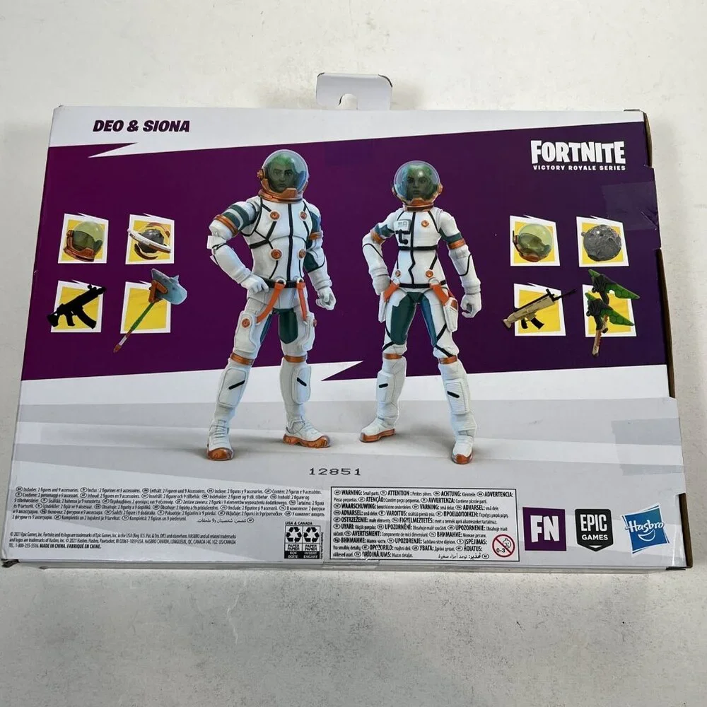 Fortnite Victory Royale series Deo & Siona Figures 2 pack New